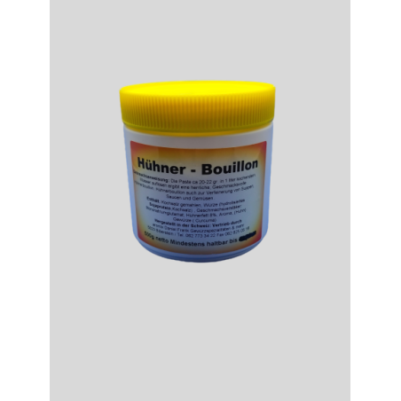 Hühnerbouillon aromix, ohne Sellerie