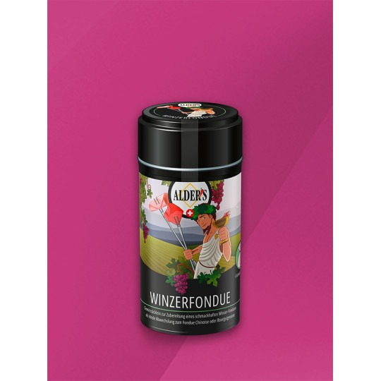 Winzerfondue: 4 Gewürzsäcklein
